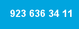 923 636 34 11